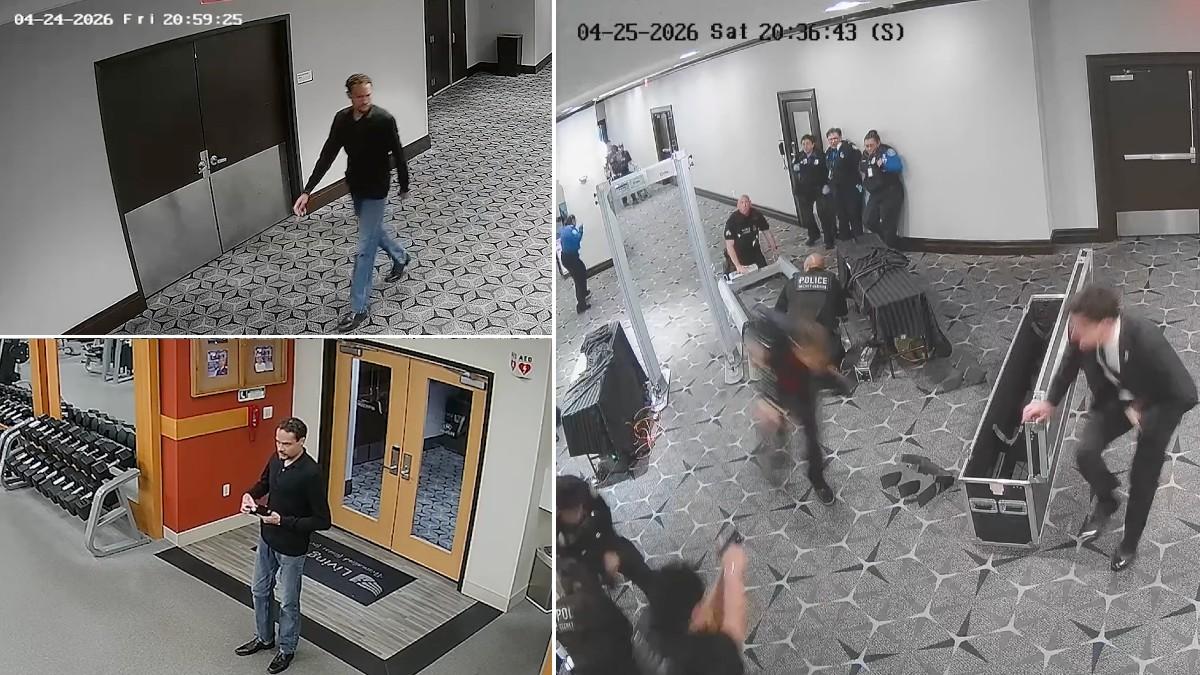 split of video from suspect. 
