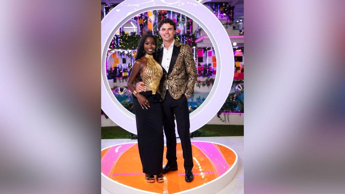 love island olandria carthen nic vansteenberghe cutest moments together photos