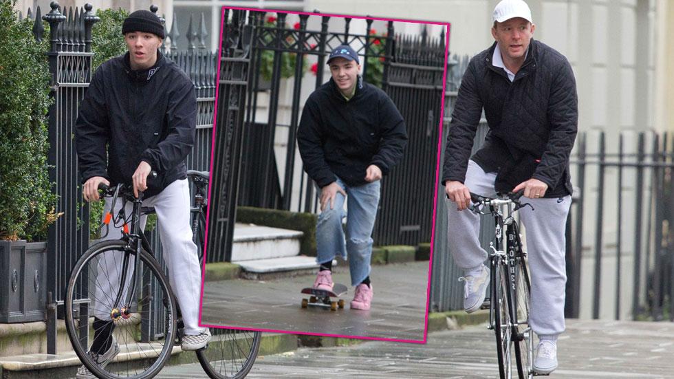 rocco ritchie guy ritchie bike ride