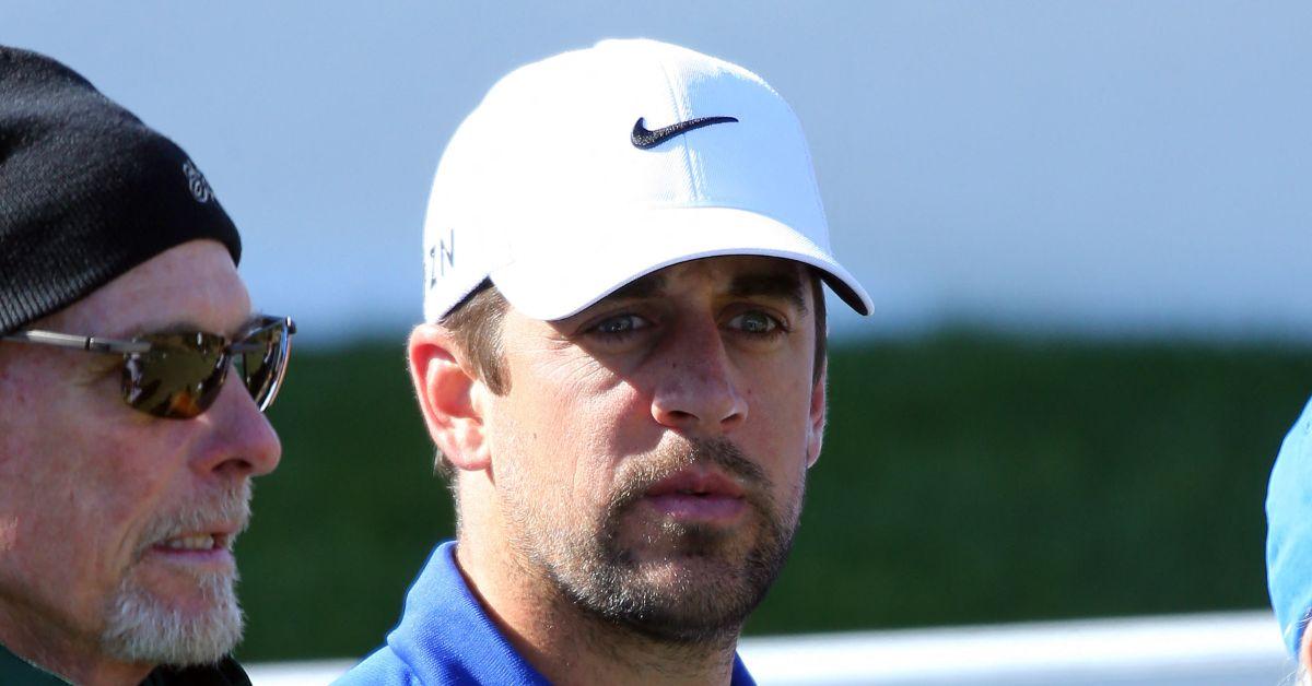 image of Aaron Rodgers revealed he secretly got married in 2025.