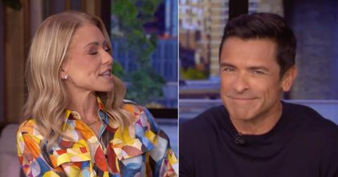 Photo of Kelly Ripa; picture of Mark Consuelos