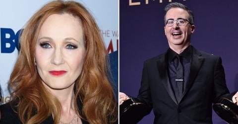 Composite Photo of J.K. Rowling and John Oliver