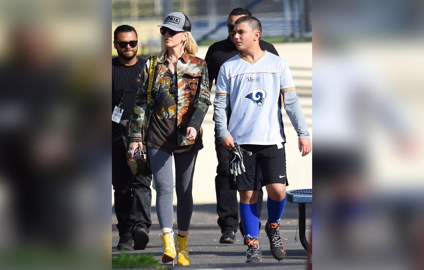 gwen stefani soccer style