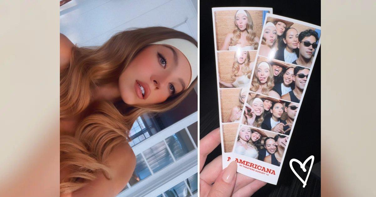 Photo of the actress posted photos from her night via Instagram Stories.