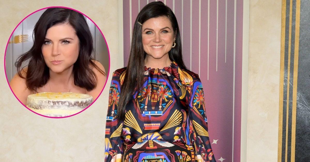 Tiffani Thiessen Strips Naked While Shoving Cake In Mouth: Watch