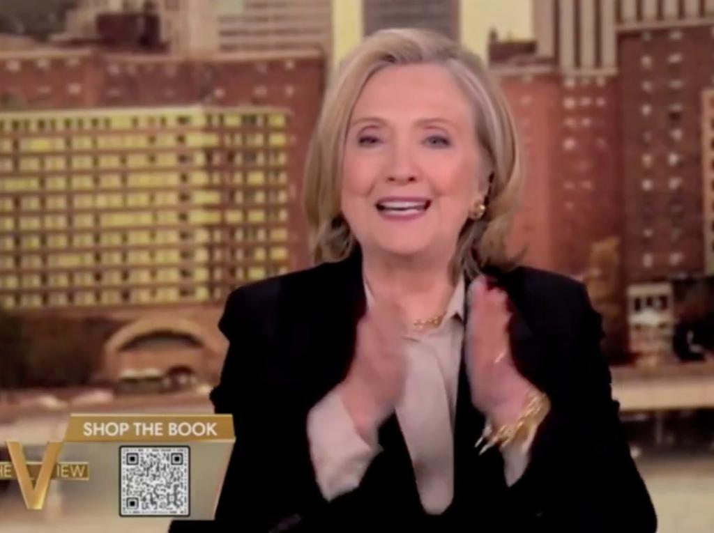 Hillary Clinton: Melania Trump Looked Like The Odd Man Out At Funeral