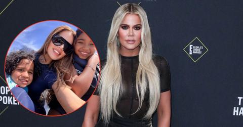 Split Photo of Khloé Kardashian