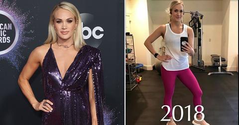 carrie underwood celebrates six years of her fitness line calia