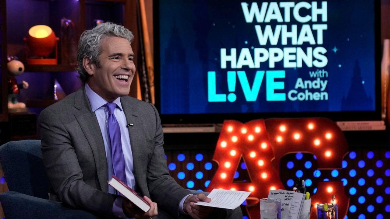 image of Andy Cohen previously called Julia Stiles not the 'greatest dancer.'