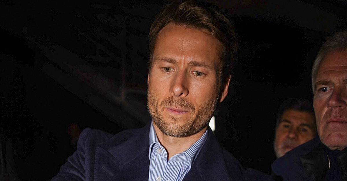 image of Glen Powell might be 'protecting someone powerful,' a source claims. 