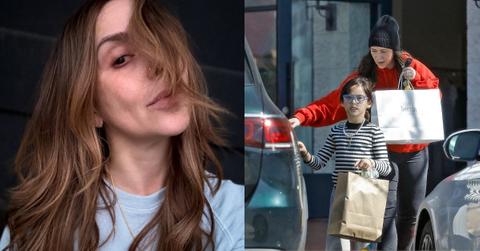 Composite photo of Jennifer Love Hewitt and her daughter, Autumn