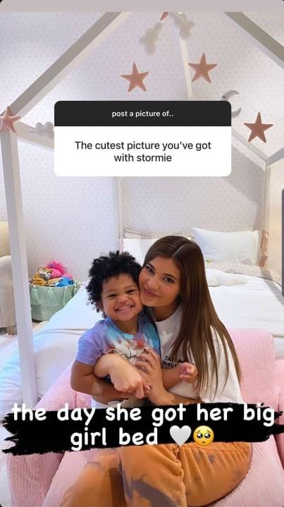 Kylie Jenner and Stormi Webster