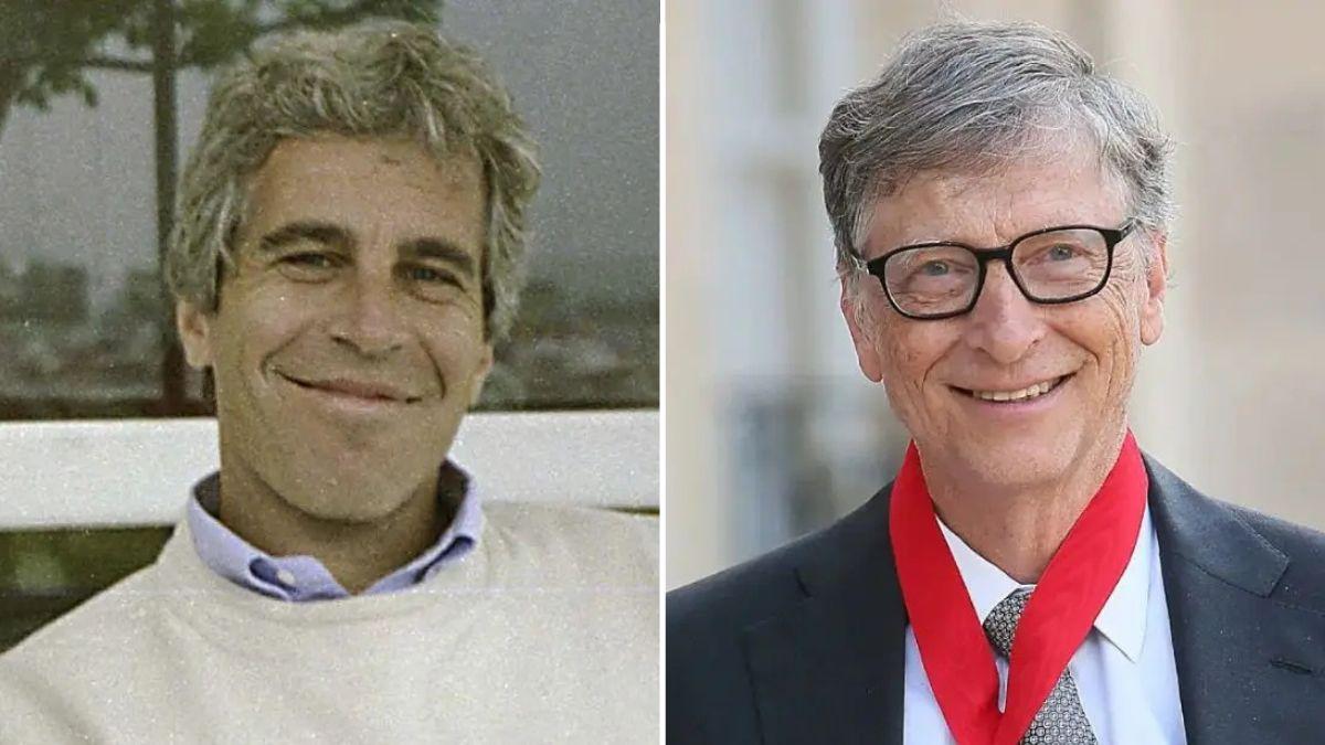 Photo of Jeffrey Epstein and Bill Gates 