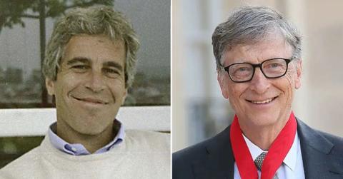 Photo of Jeffrey Epstein and Bill Gates