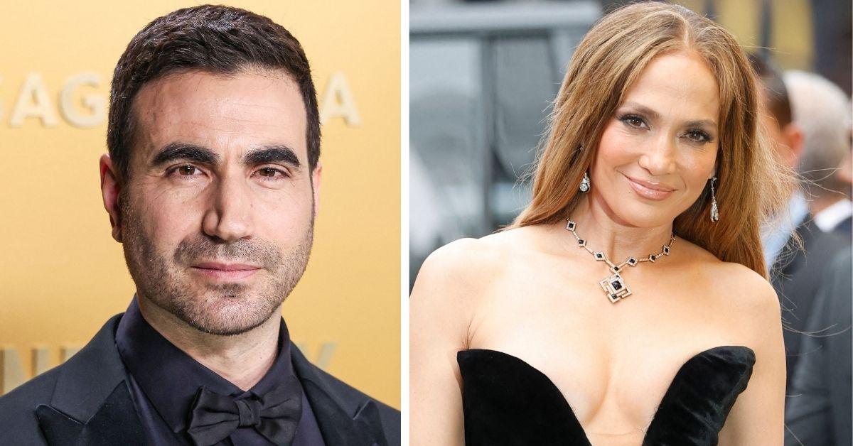 Photo of Brett Goldstein and Jennifer Lopez