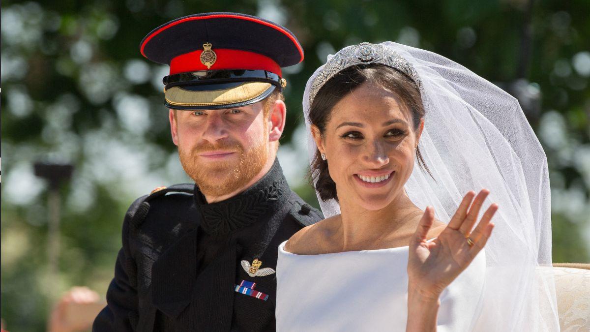 image of prince harry and meghan markle