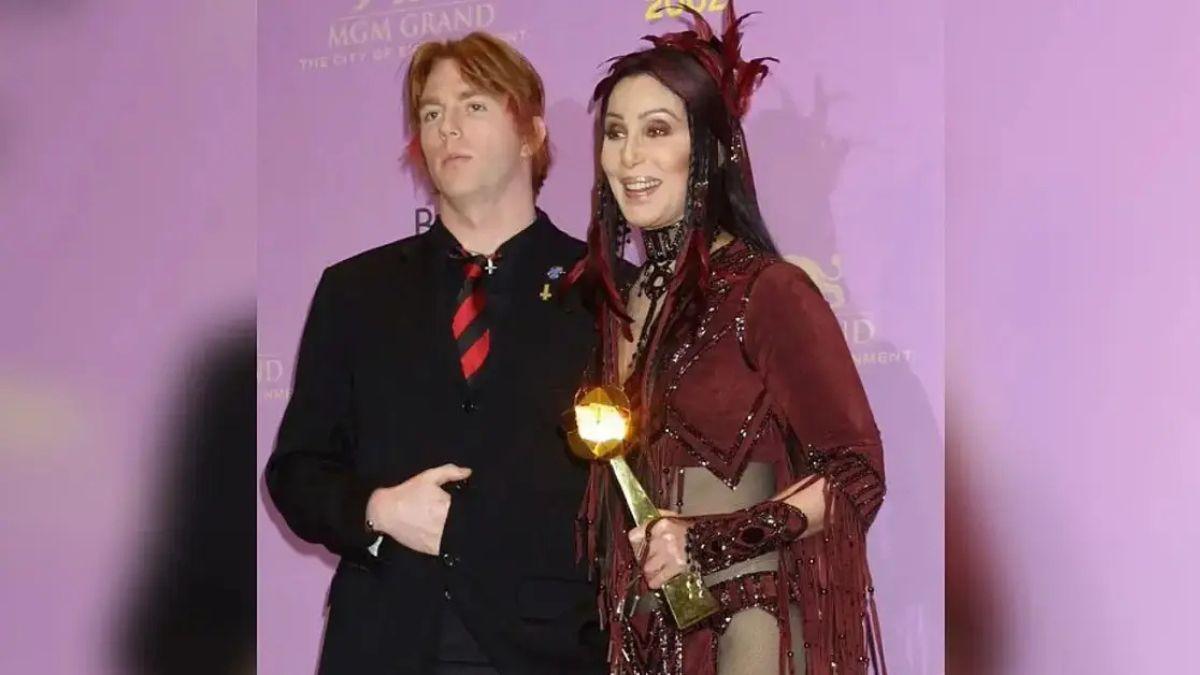 Photo of Cher and son Elijah Blue Allman