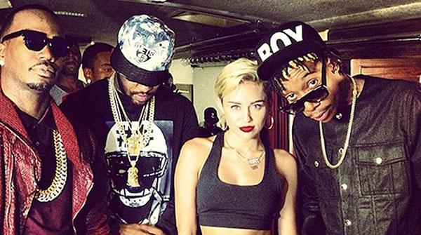 Miley Cyrus Wiz Khalifa Juicy J Mike Will 639×420