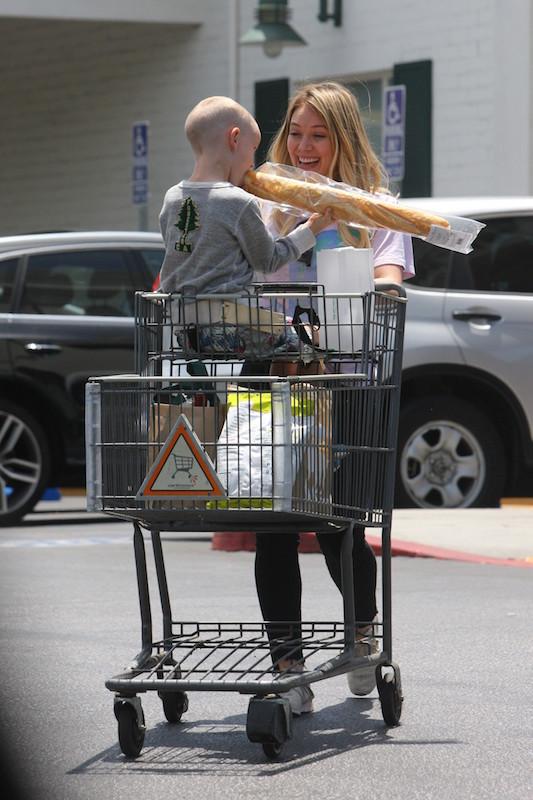 Hilary Duff enjoys her Mother&#8217;s Day wither her son Luca