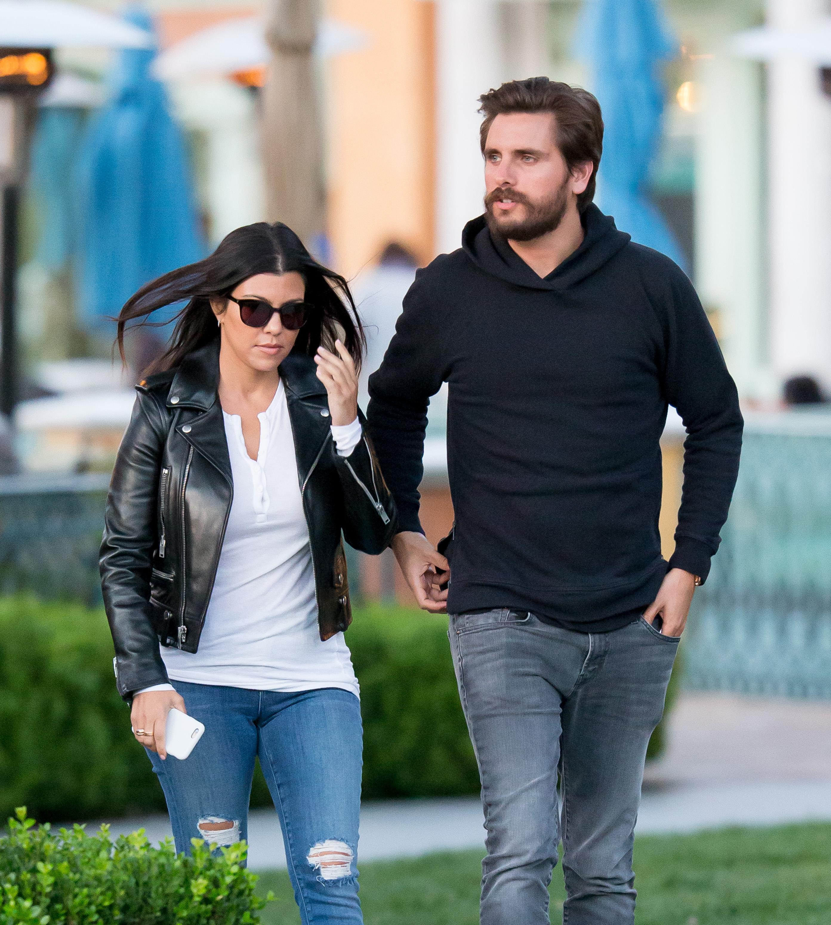 It's official! Kourtney Kardashian has dumped Scott Disick