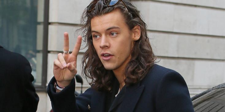 harry styles haircut shaved head photo