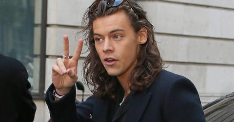 harry styles haircut shaved head photo