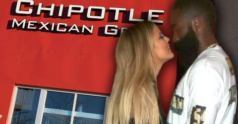 Khloe kardashian james harden chipotle date houston