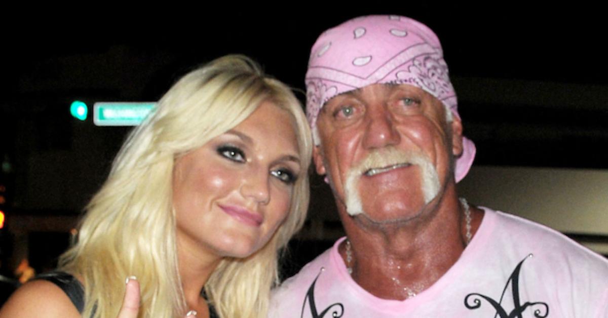 Photo of Brooke and Hulk Hogan.
