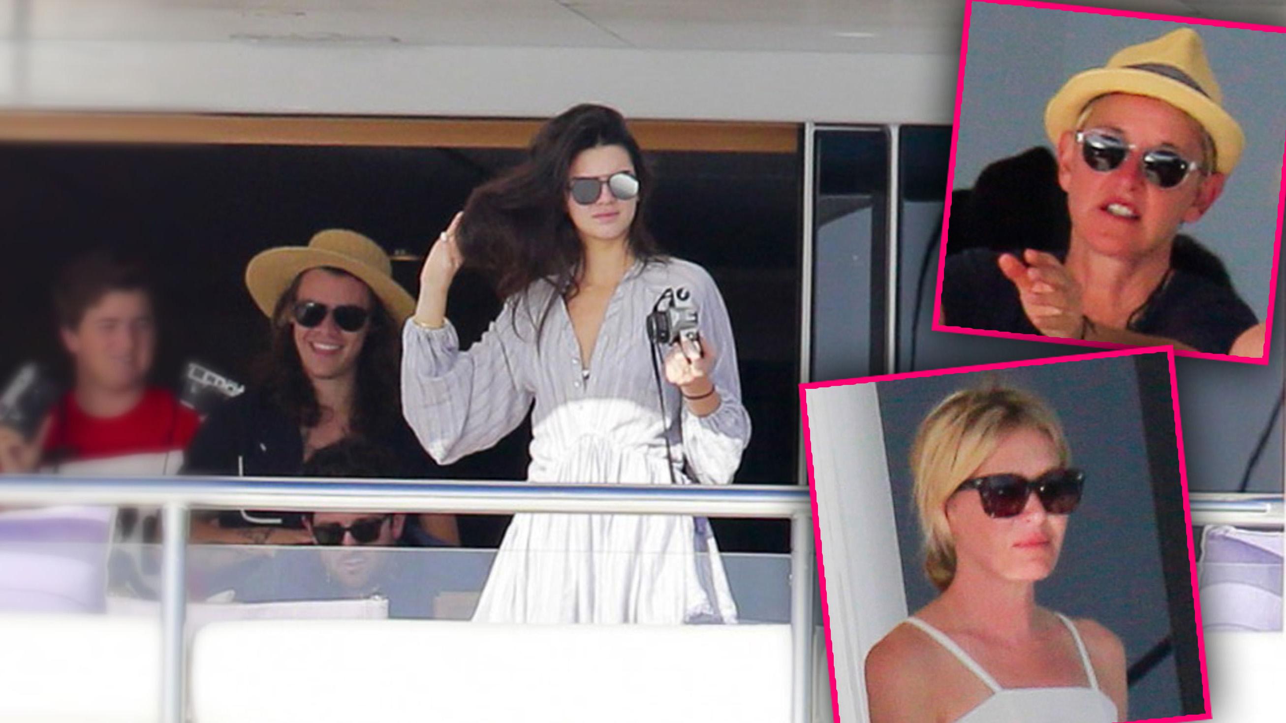 Harry Styles kendall jenner dating st barths lunch ellen degeneres