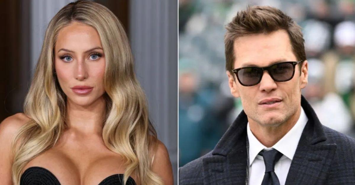 image of Alix Earle was seen chatting and dancing with Tom Brady on New Year’s Eve.