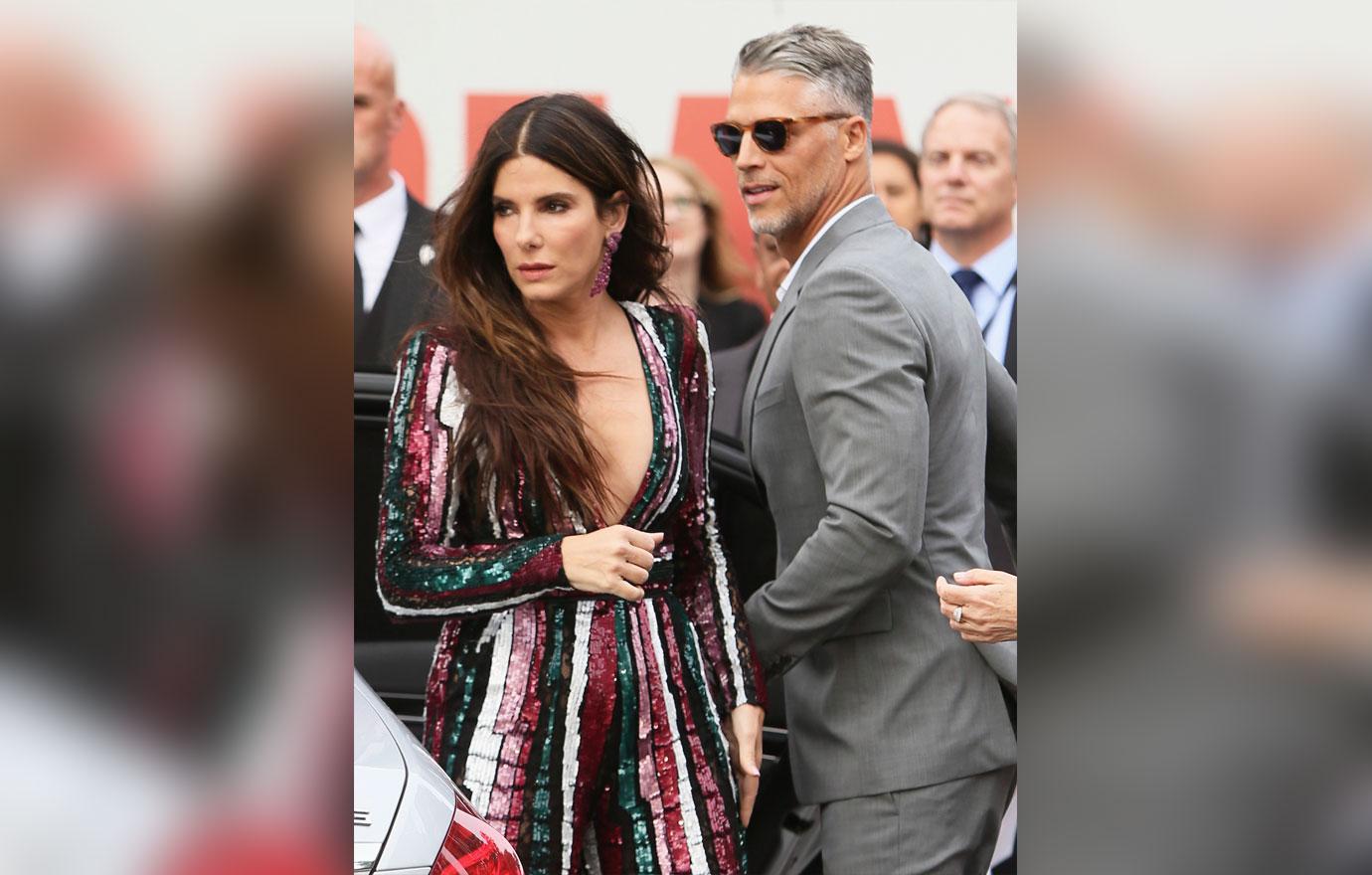 sandra bullock enjoying time away from hollywood in texas boyfriend bryan randall kids