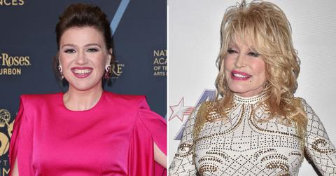 Split of Kelly Clarkson; Dolly Parton.