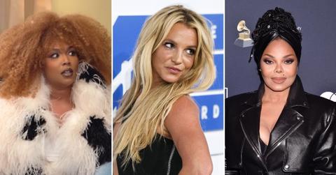 photo of Lizzo, Britney Spears and Janet Jackson
