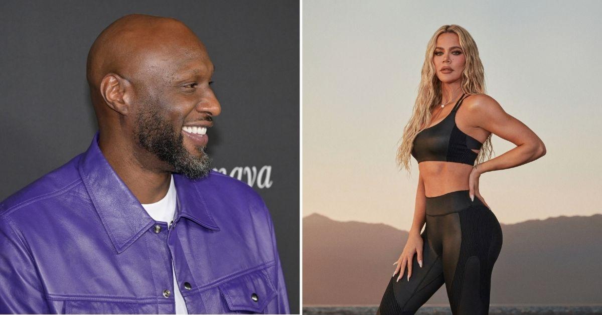 Composite photo of Lamar Odom and Khloé Kardashian