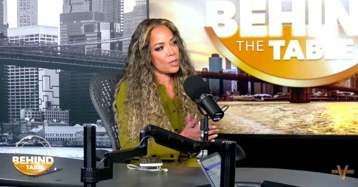 the view sunny hostin locked eyes sean diddy combs trial staring
