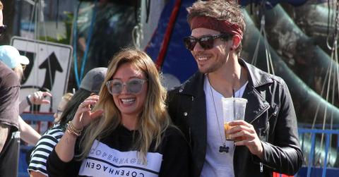 Hilary duff matthew koma date