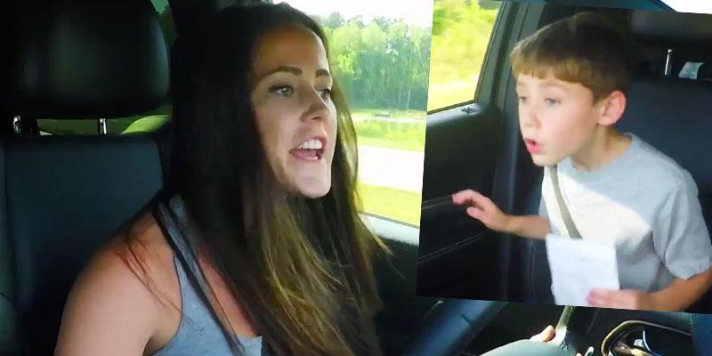 Jenelle Evans Son Looks Terrified In 1st Video Of The Road Rage Incident 