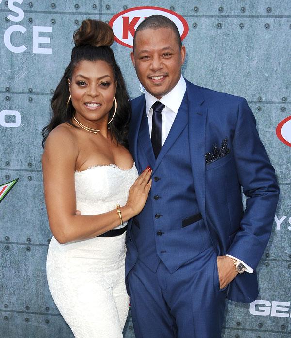 Terrence howard furious tariji p henson screen time