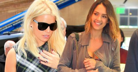 JESSICA SIMPSON JESSICA ALBA FEUD