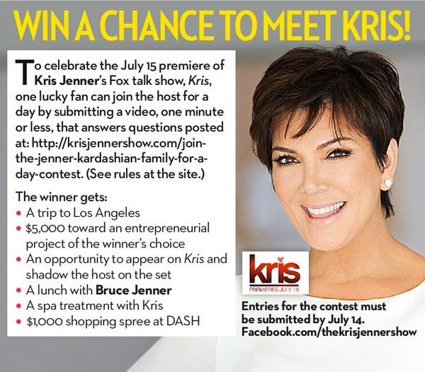 Kris Jenner Contest