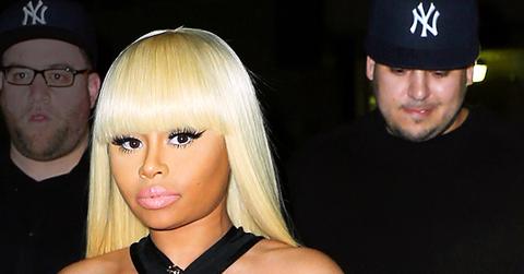 Rob Kardashian and Blac Chyna make their first New York City appearance together at ACES club in Queens, NY