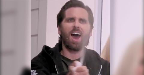 scott disick makes rare appearance in the kardashians season  trailer pp