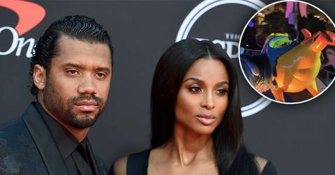 Ciara & Russell Wilson Take Kids Sienna & Future To Disneyland