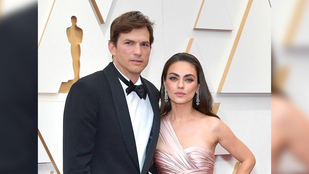 Image of In 2017, Ashton Kucther said he and Mila Kunis think 'being public' should be their children's choice.