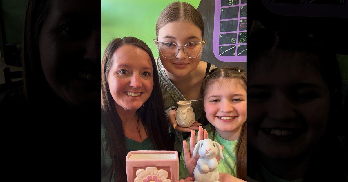 Photo of Kristina Shirley, Leah Shirley and Emilee Shirley.