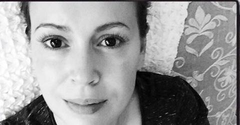 Alyssa milano breastfeeding