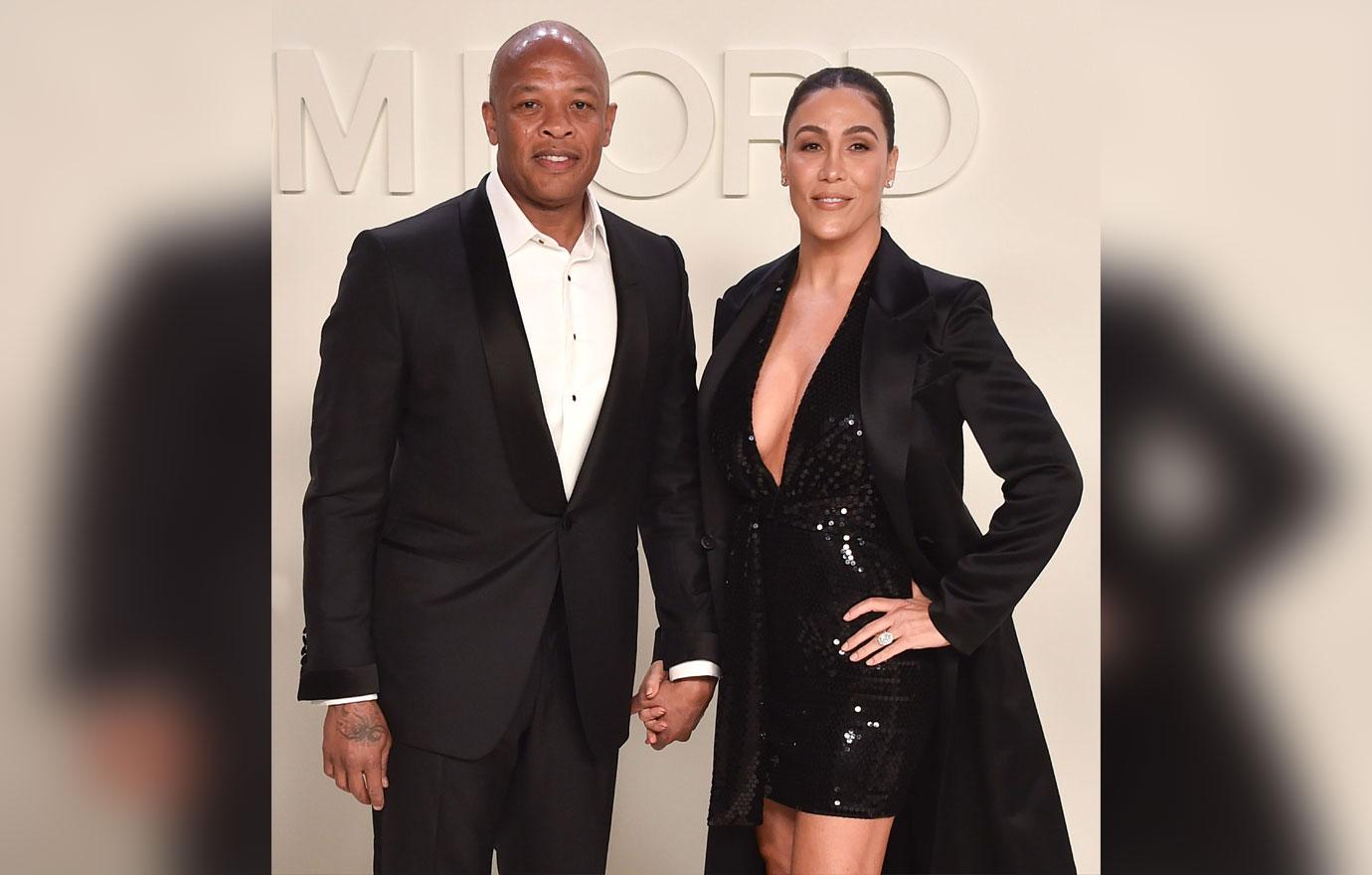 dr dre ex nicole young reach agreement messy divorce battle