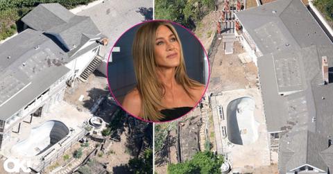 photo of Jennifer Aniston, her home.