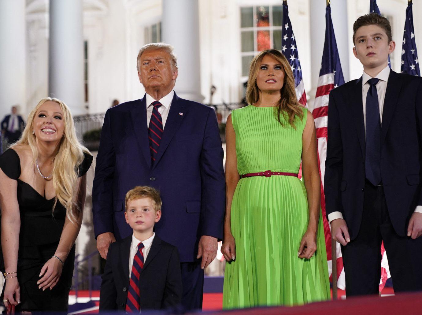 melania trump reworked postnuptial ensure son barron inheritance donalds eldest kids