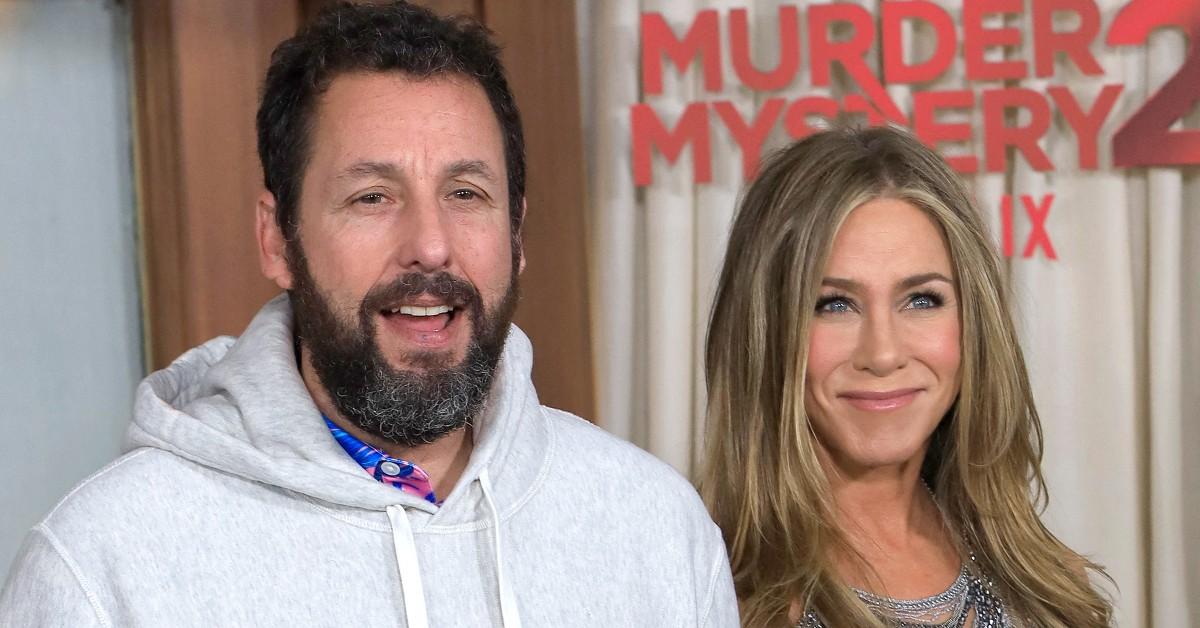 Jennifer Aniston Mocks Adam Sandler's Look At Murder Mystery